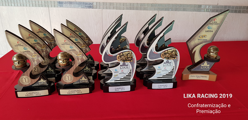 Troféus LIKA 2019.